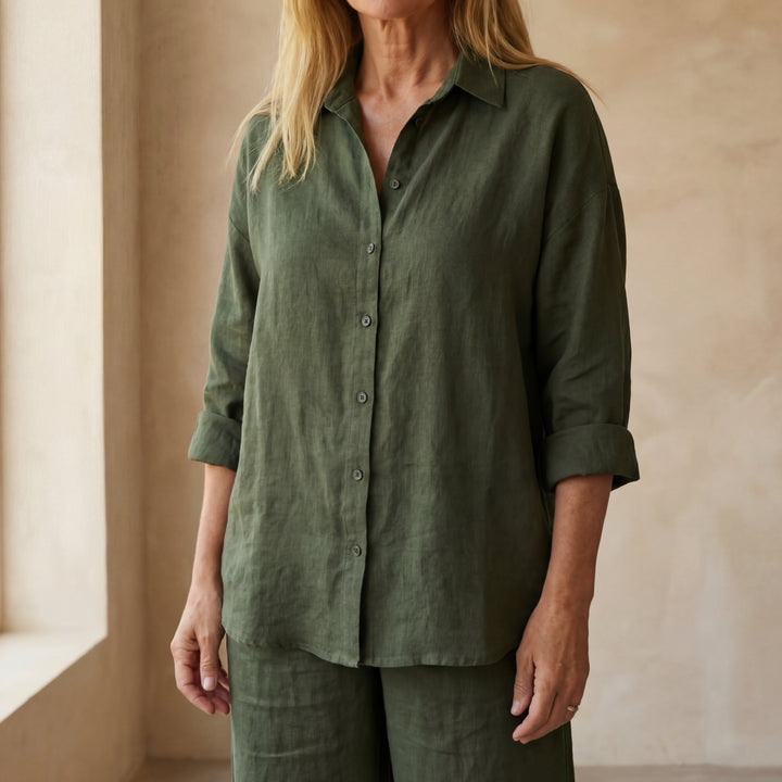 MARIA - CASUAL COTTON AND LINEN SET