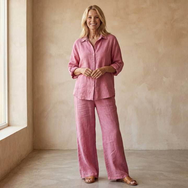 MARIA - CASUAL COTTON AND LINEN SET