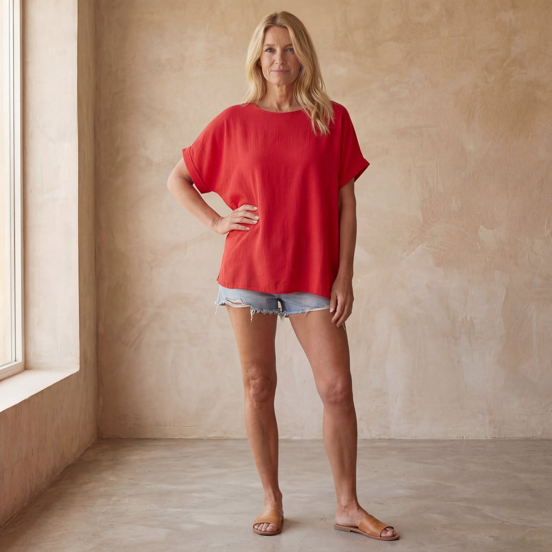 VERONA - CASUAL BOHO TOP