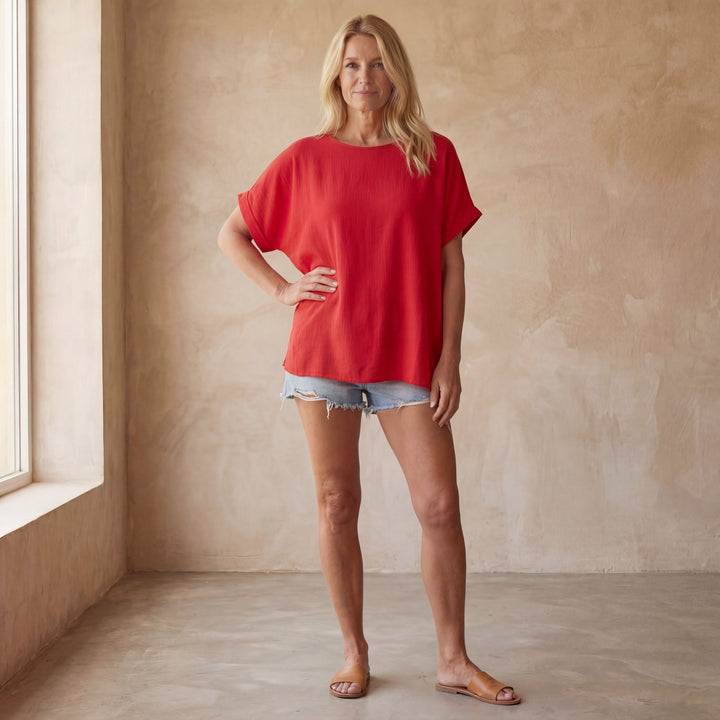 VERONA - CASUAL BOHO TOP