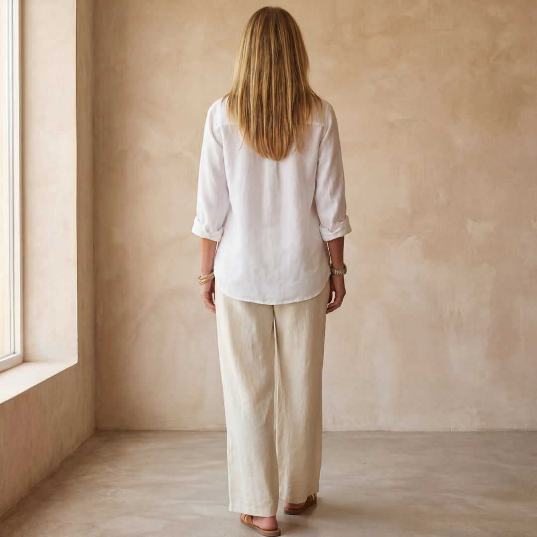 BEREVA - ELEGANT LINEN SHIRT