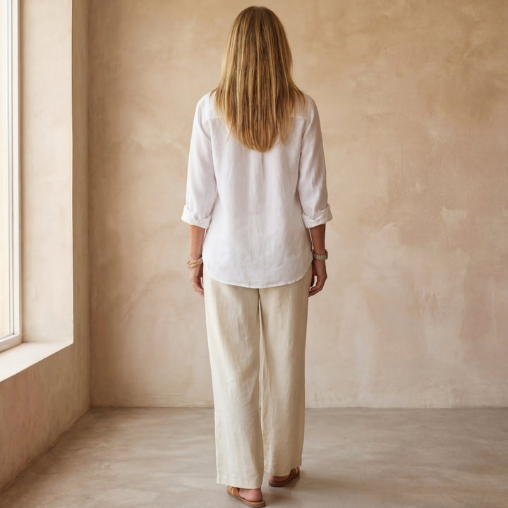 BEREVA - ELEGANT LINEN SHIRT