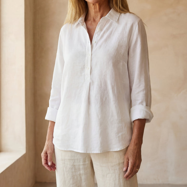 BEREVA - ELEGANT LINEN SHIRT