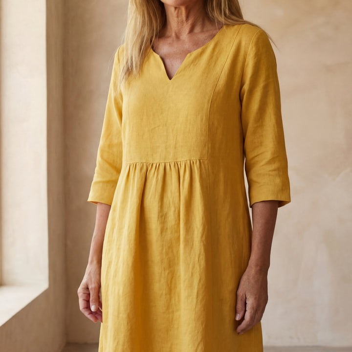 ALMERIA - STYLISH COTTON DRESS