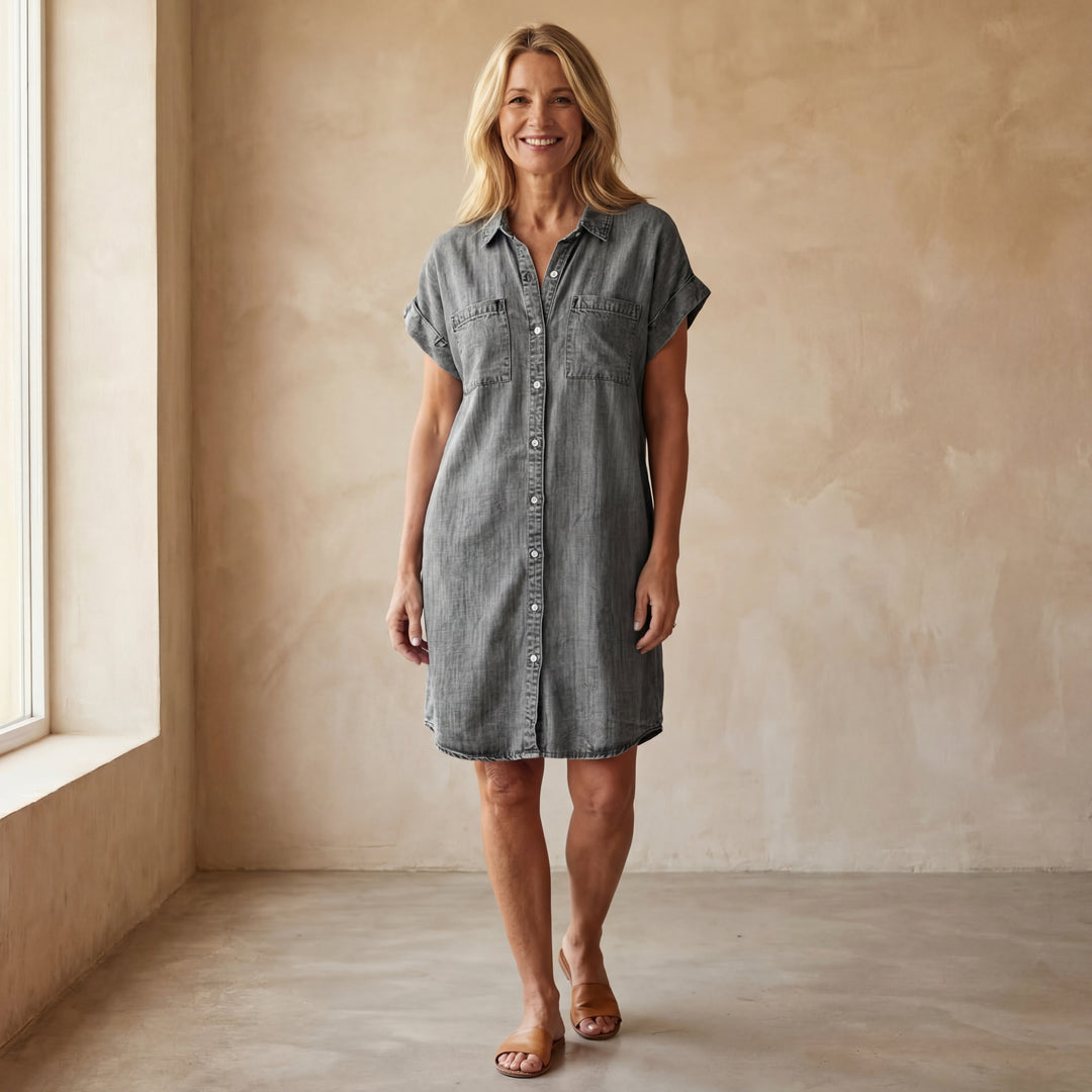 ELENORE - Denim Dress