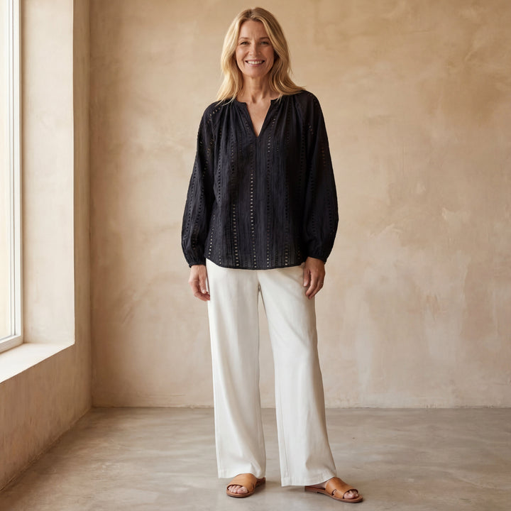 ESARIA - Embroidered Blouse