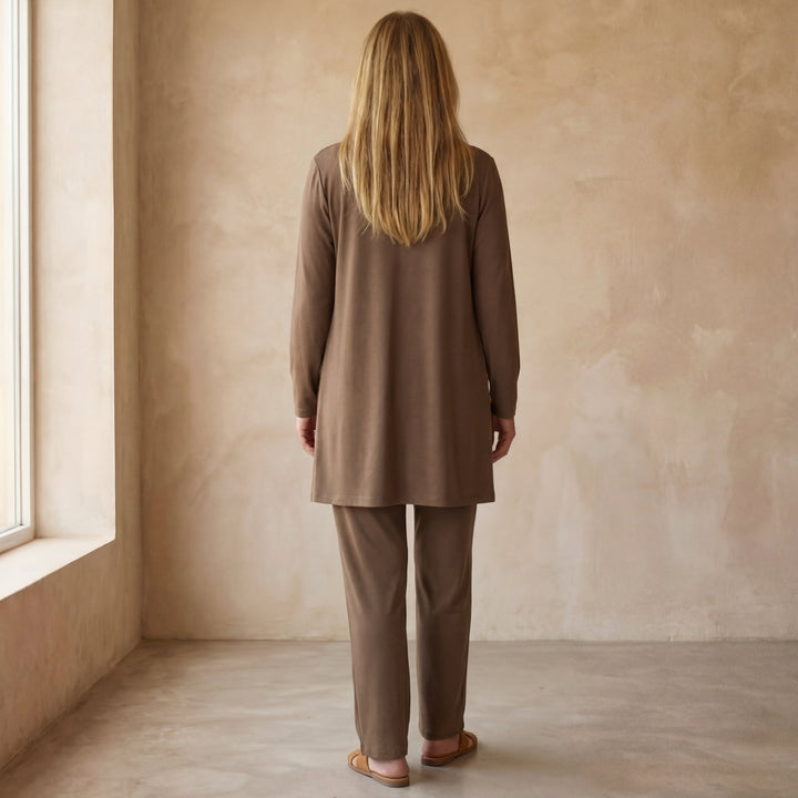 ROSINA - Cardigan, Top & Trouser Set