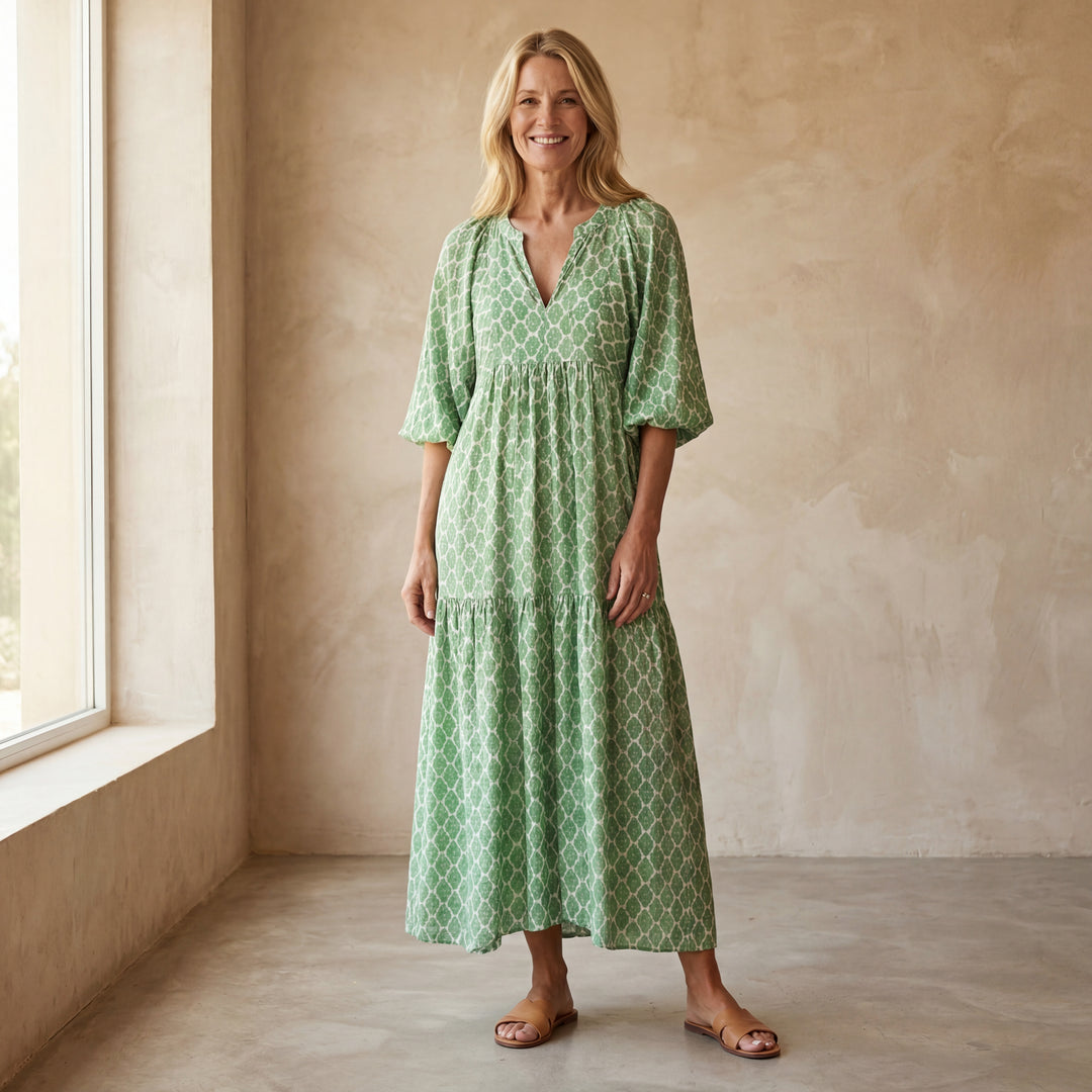 SANDY - COMFORTABLE AND TRENDY LONG DRESS