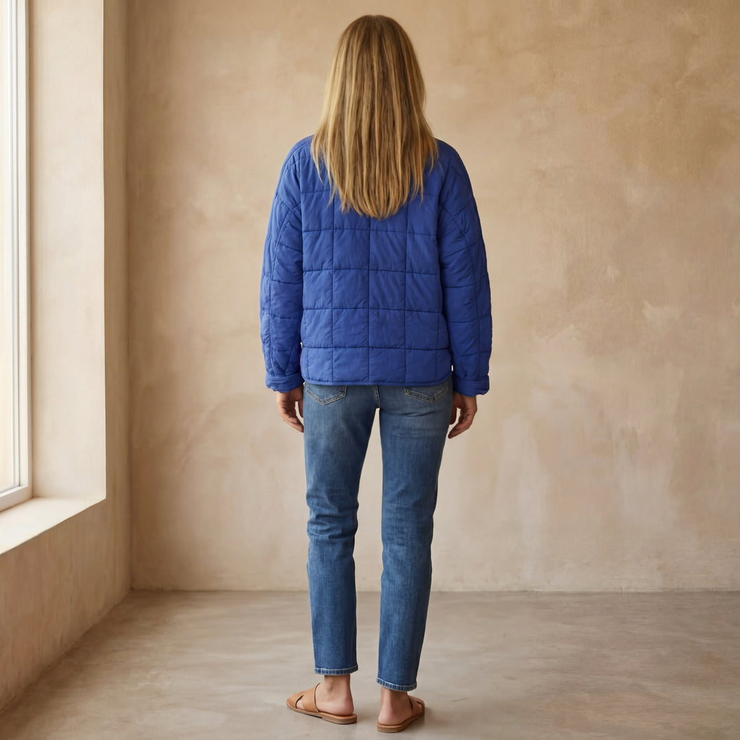 APARILA - Lightweight Compact Zip Puffer Jacket