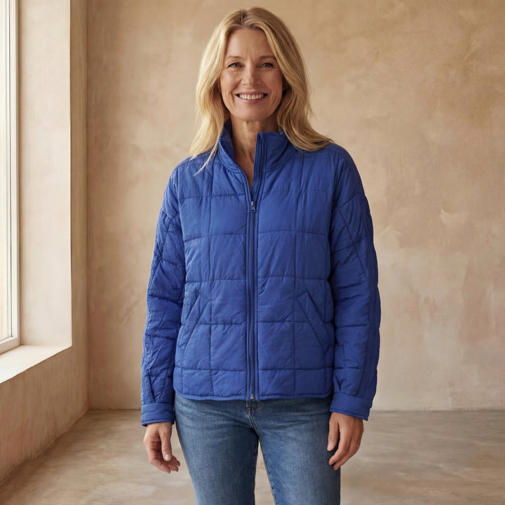 APARILA - Lightweight Compact Zip Puffer Jacket