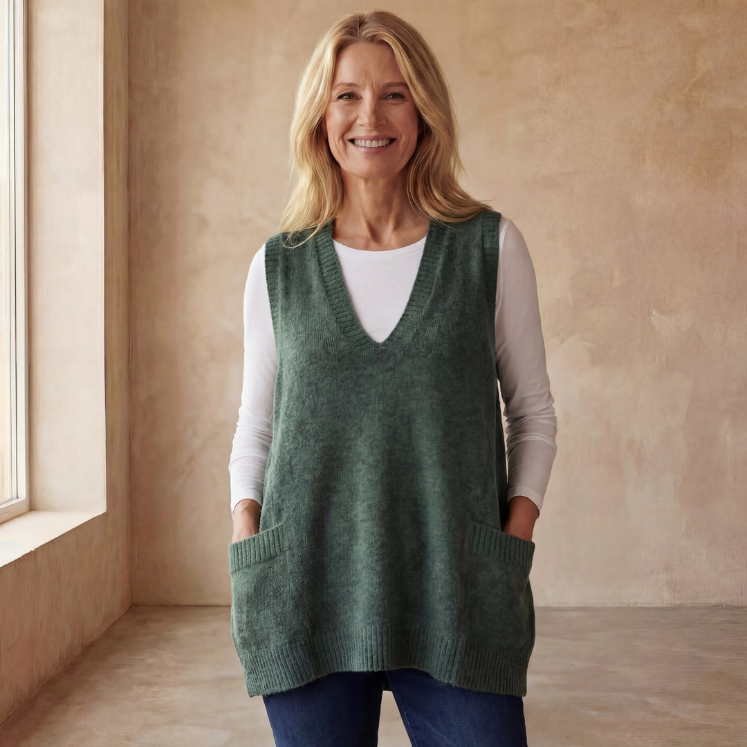 AROLA - Cozy Knit Vest