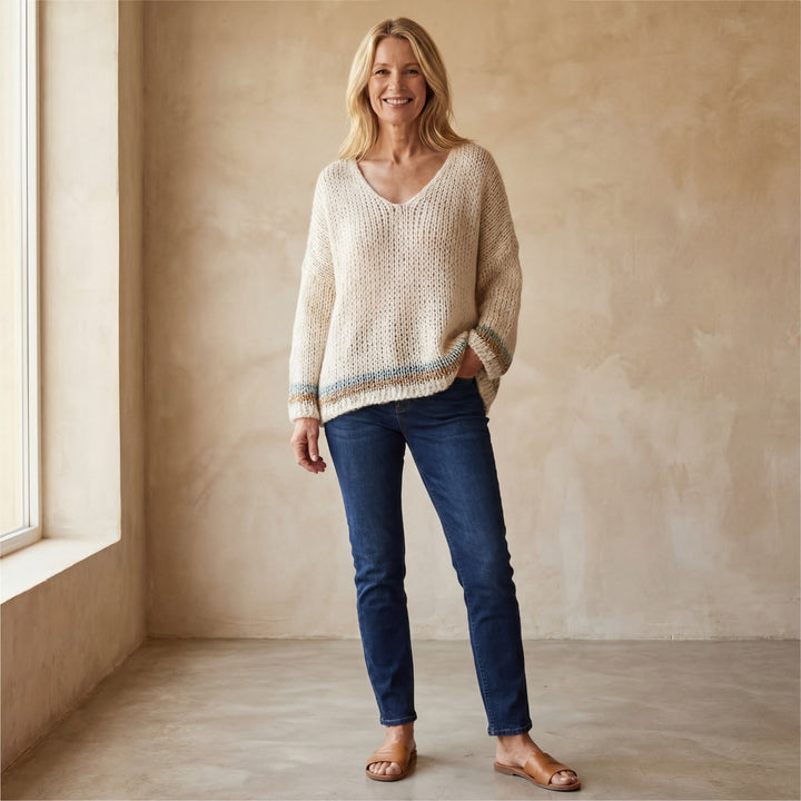 ALERIA - STYLISH BOHO SWEATER