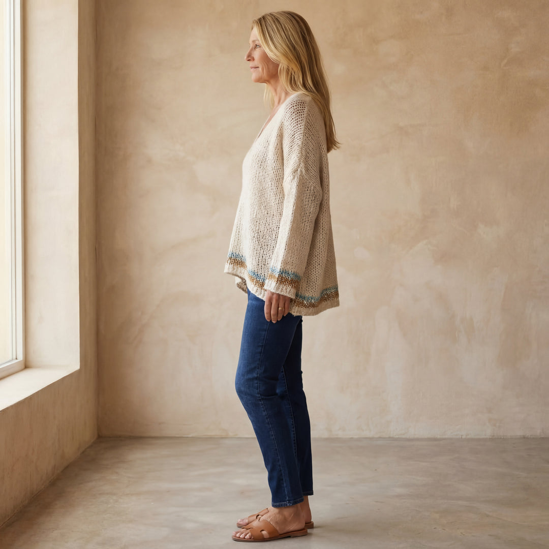 ALERIA - STYLISH BOHO SWEATER