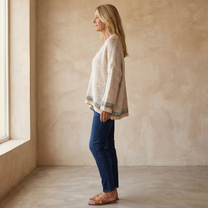ALERIA - STYLISH BOHO SWEATER