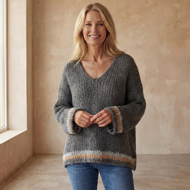 ALERIA - STYLISH BOHO SWEATER