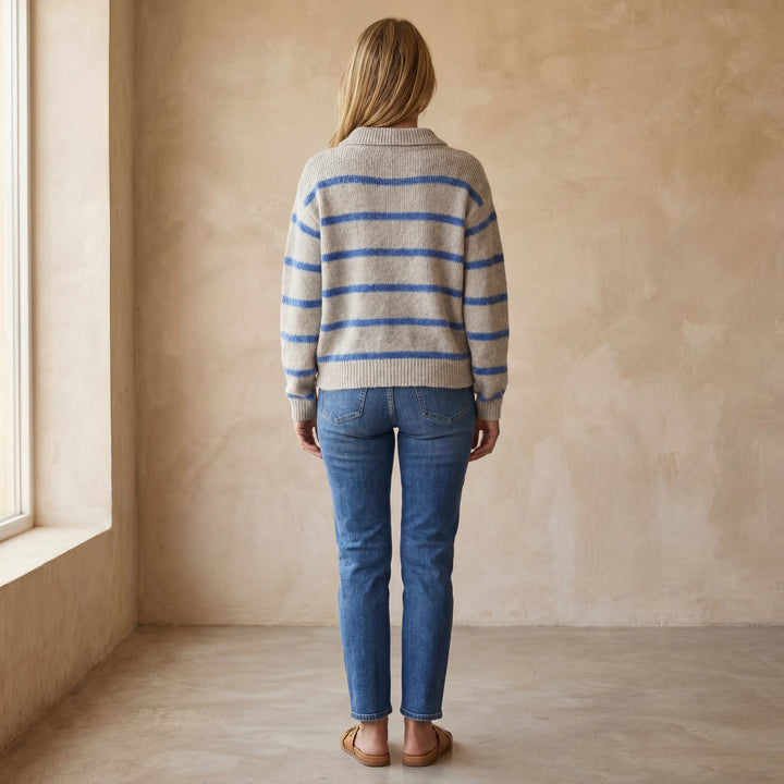 AMARAL - Striped Knitted Sweater