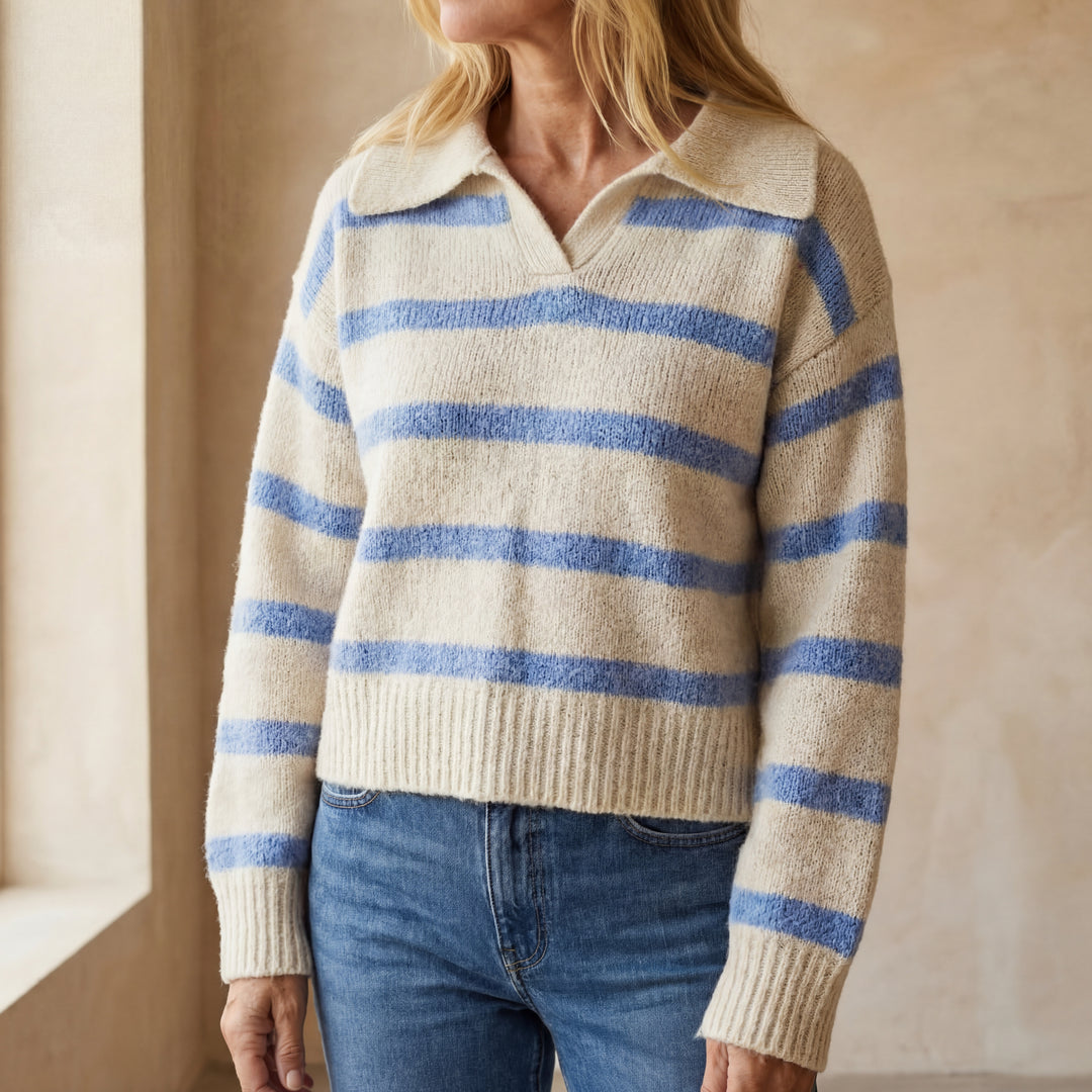 AMARAL - Striped Knitted Sweater