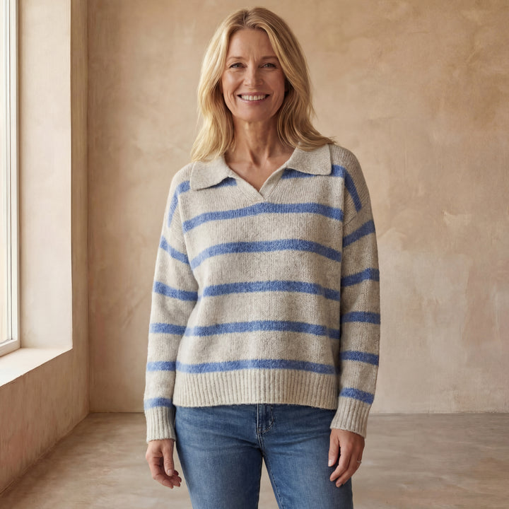 AMARAL - Striped Knitted Sweater