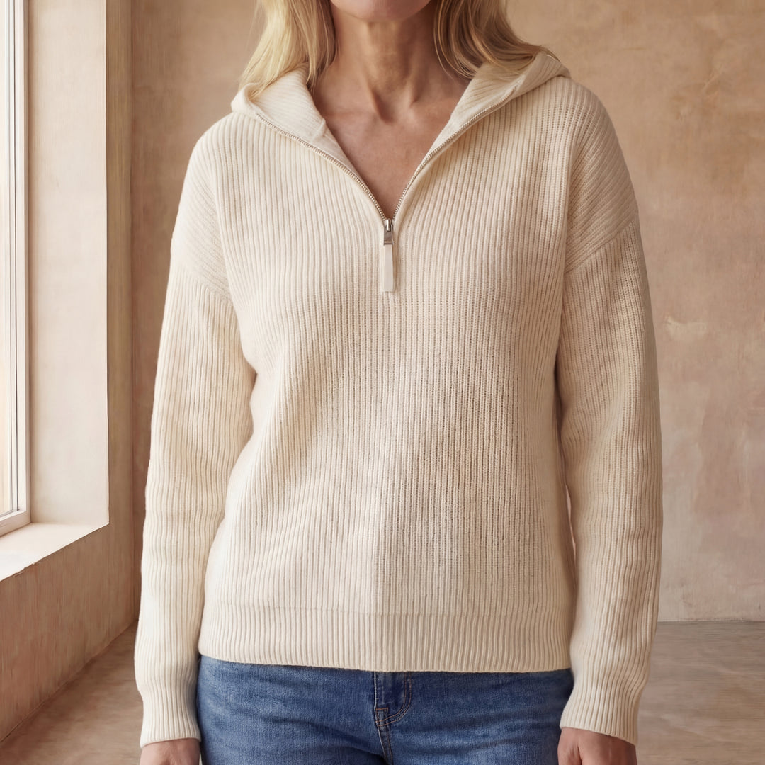 SILVANA - QUALITY CASHMERE HOODIE