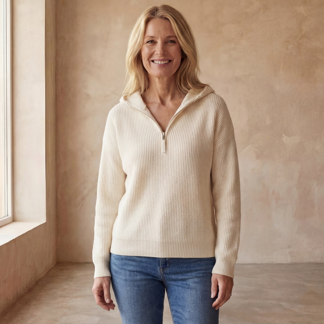 SILVANA - QUALITY CASHMERE HOODIE