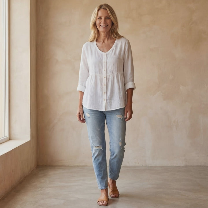 MADEIRA - STYLISH BOHO SHIRT