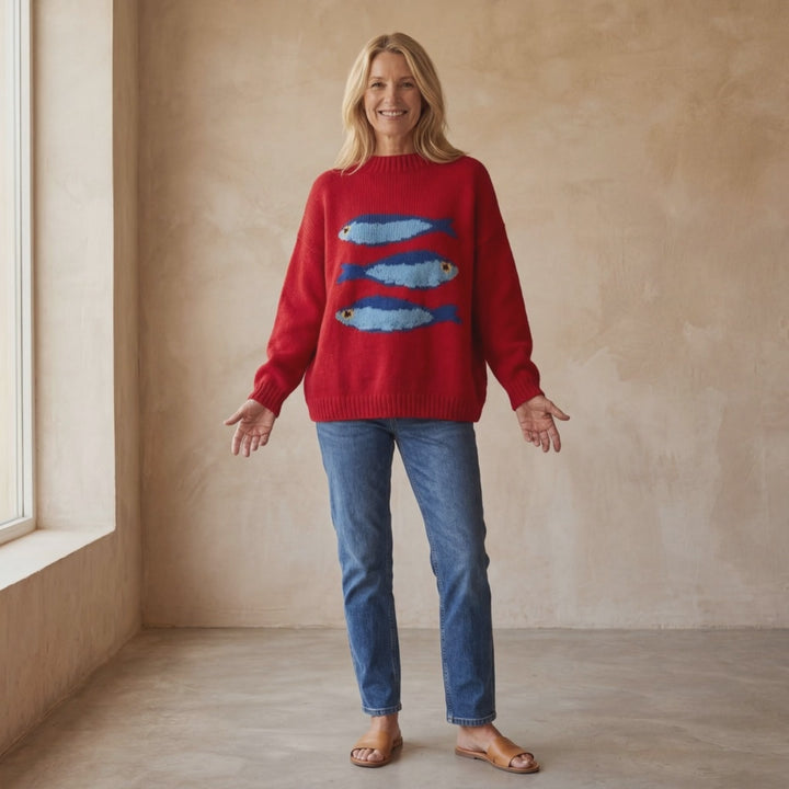 HADEIA - FISH SWEATER