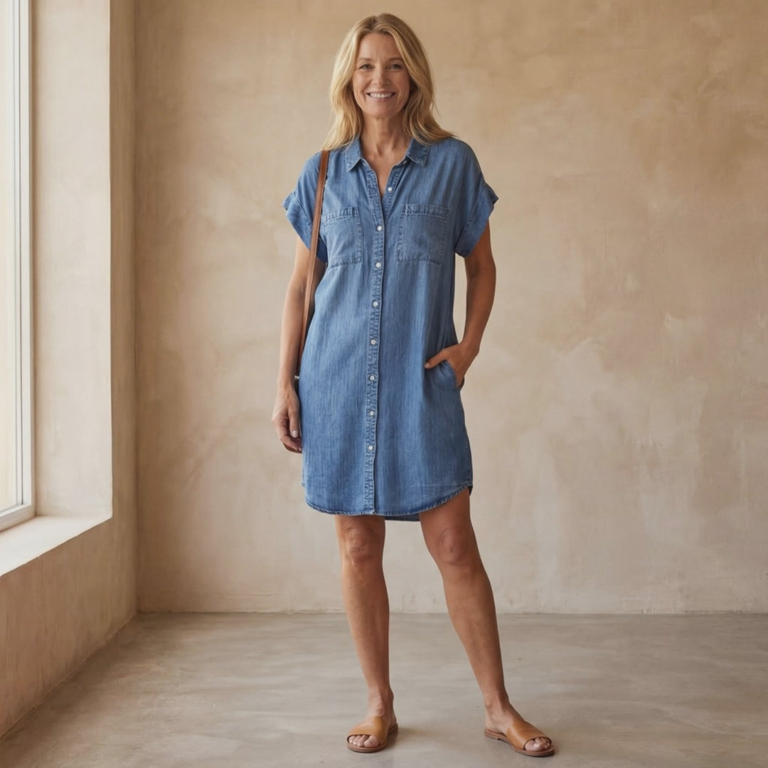ELENORE - Denim Dress