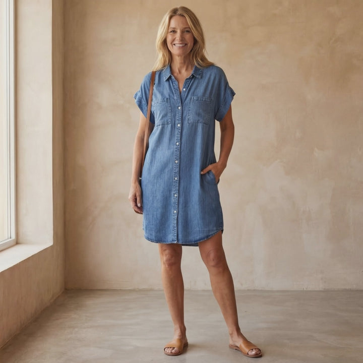 ELENORE - Denim Dress