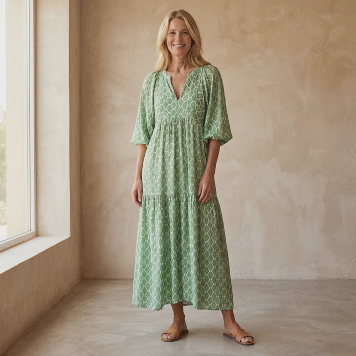 SANDY - COMFORTABLE AND TRENDY LONG DRESS