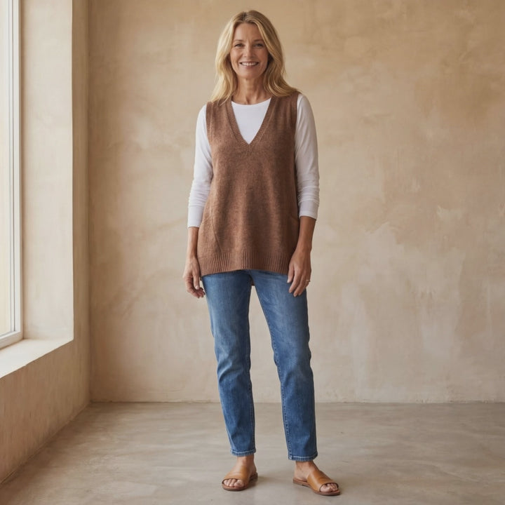 AROLA - Cozy Knit Vest