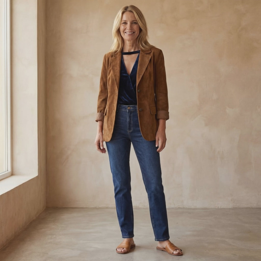 BALANIA - Velvet Blazer